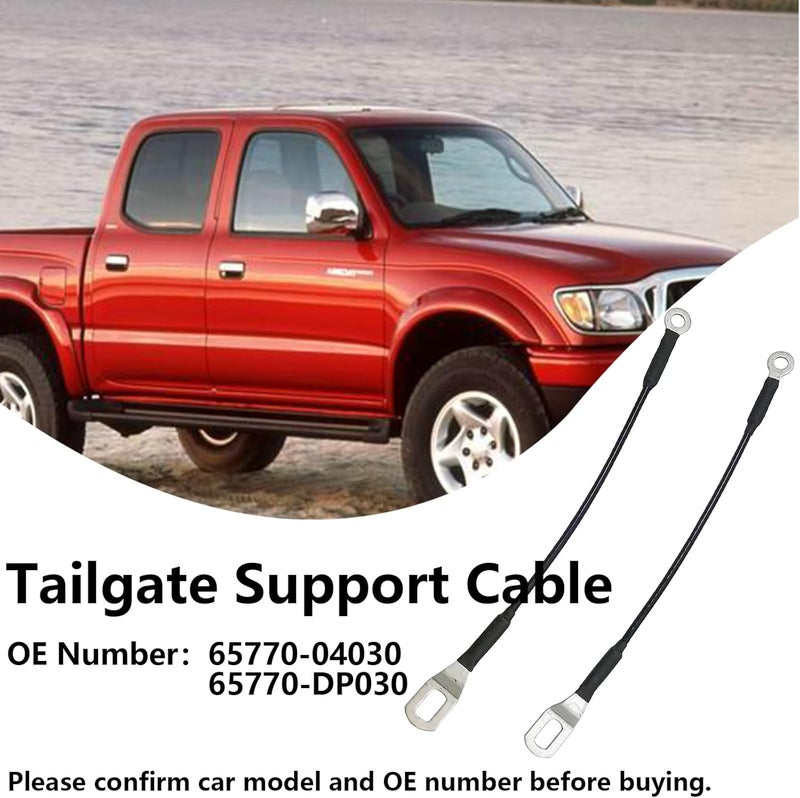 Loomyar Tailgate Cable for Toyota Tacoma 1995-2004 Replace 65770-04030 65770-DP030 - Image 2